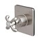 Kingston Brass KS3048TX Single-Handle Three-Way Diverter Valve with Trim Kit, Brushed Nickel KS3048TX - alternate 1